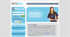 Desktop Screenshot of mcqbank.co.uk